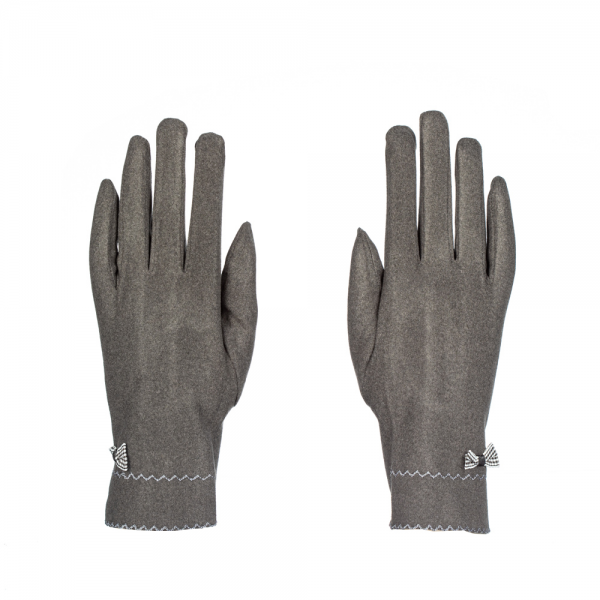 Γυναικεία γάντια Finda γκρί, 3 - Kalapod.gr